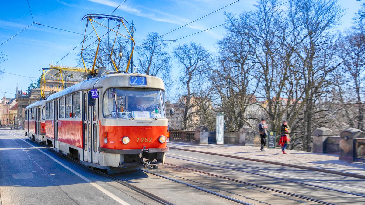 Výluka omezila provoz tramvají na Vinohradech